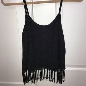 Black Sparkle Tank